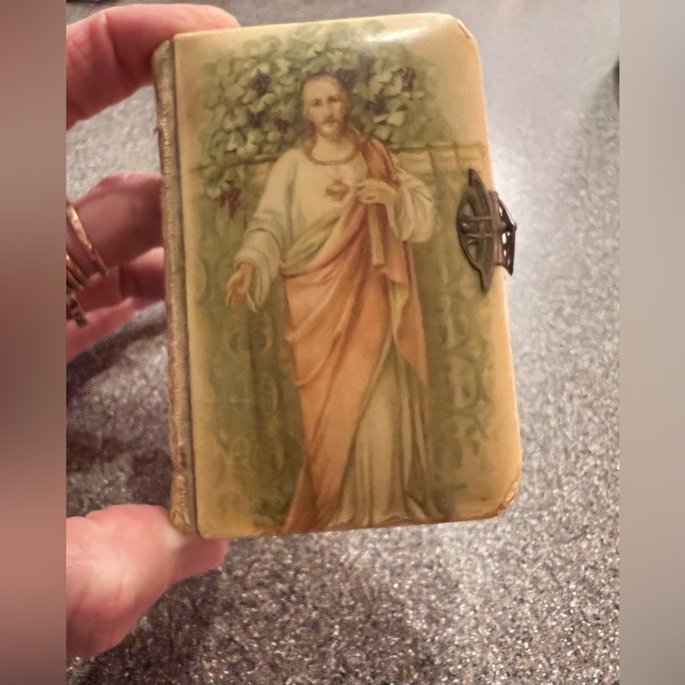 Vintage, Antique Celuloid Polish Prayer Book